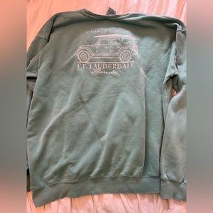 Green Ft. Lauderdale crewneck